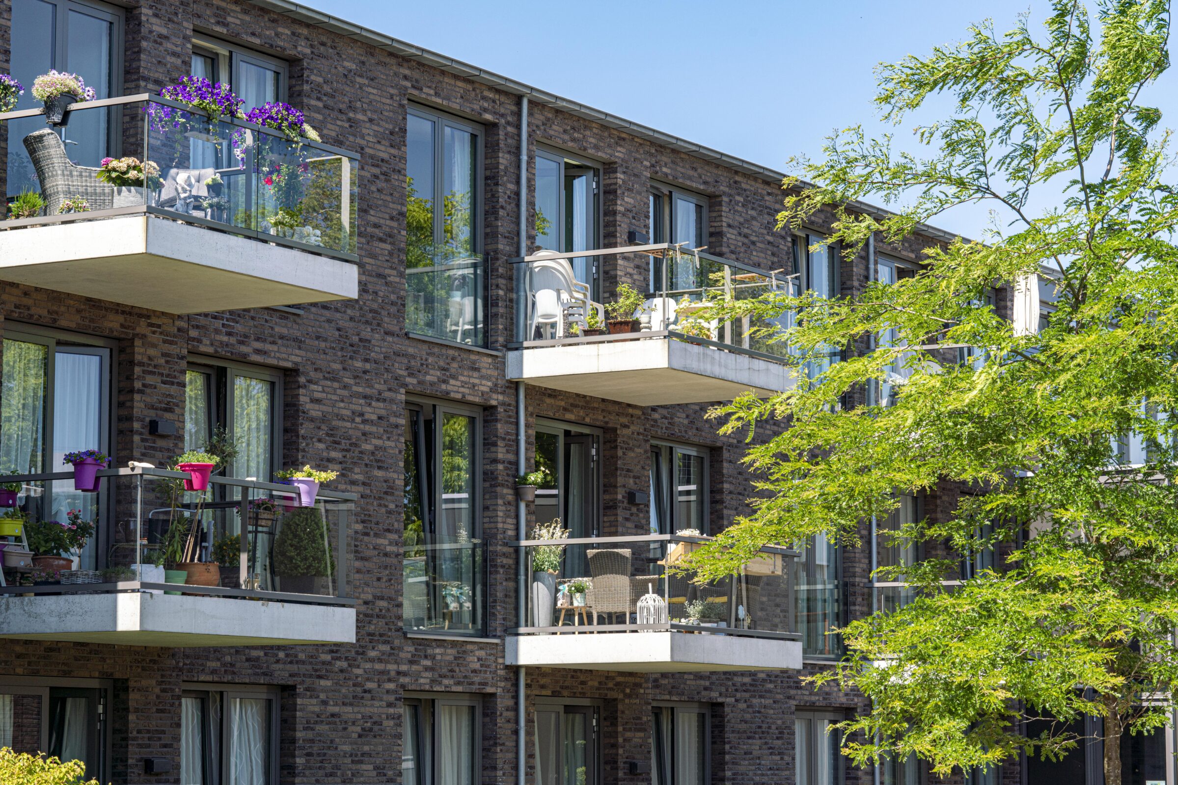 Balkons van Rietzanger